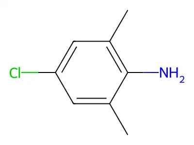 4-Chloro-2,6-dimethylaniline structure