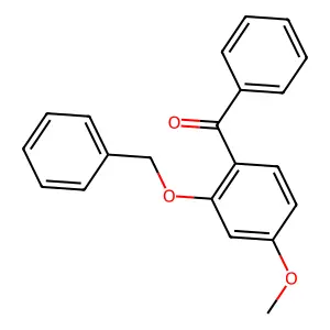 (4-Methoxy-2-phenylmethoxyphenyl)-phenylmethanone structure