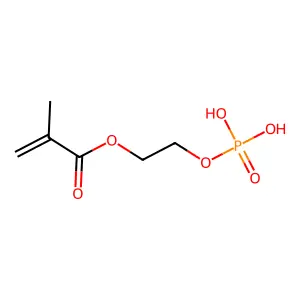 乙二醇甲基丙烯酸酯磷酸酯 structure
