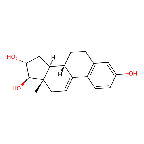 9,11-Didehydrooestriol structure
