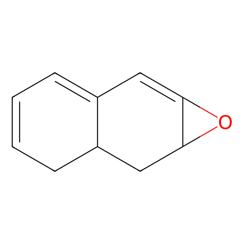 1,1a,2a,3-Tetrahydronaphth(2,3-b)oxirene structure
