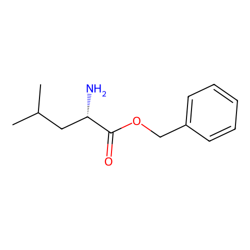 Benzyl L-leucinate structure