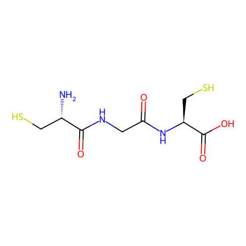 Cysteinyl glycyl cysteine structure