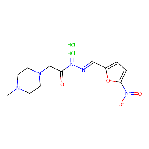 Nifurpipone dihydrochloride structure