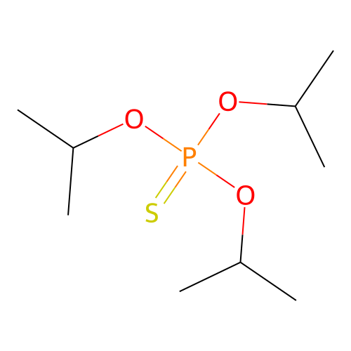 O,O'O''-Triphenylphosphorothioate structure