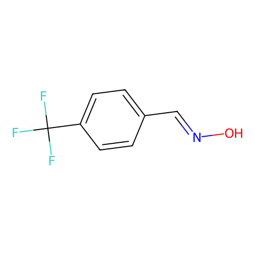 4-(Trifluoromethyl)benzaldehyde oxime structure