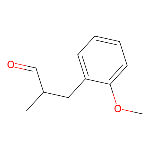 3-(2-Methoxyphenyl)-2-methylpropanal structure