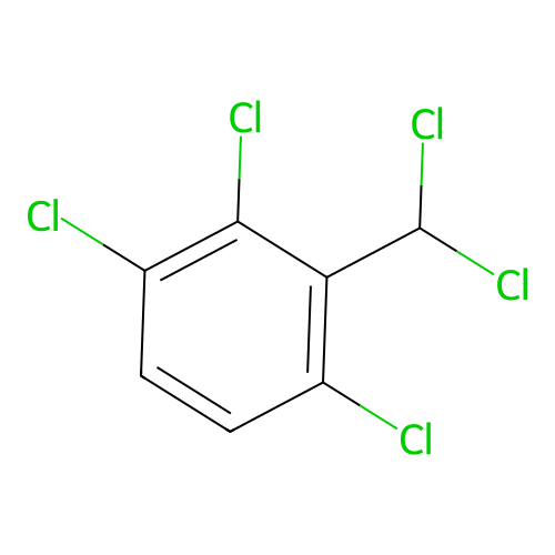 1,2,4-Trichloro-3-(dichloromethyl)benzene structure