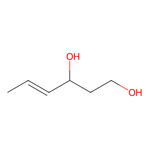 4-Hexen-1,3-diol structure