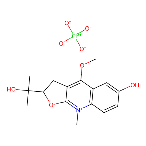 Ribalinium perchlorate structure