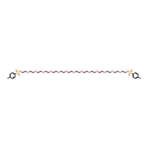 Tos-PEG14-Tos structure