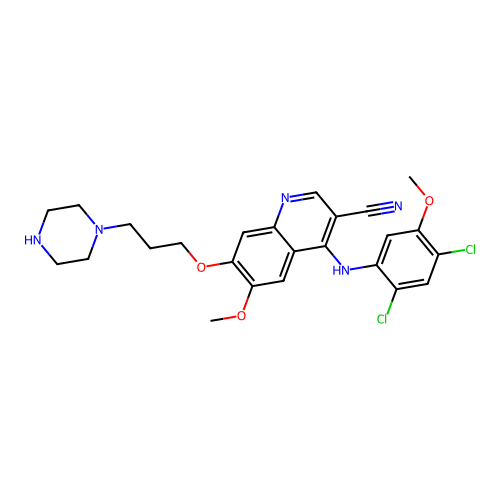 N-Desmethyl bosutinib structure