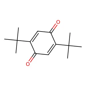2,5-Di-tert-butylbenzoquinone structure