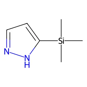 Trimethylsilylpyrazole structure