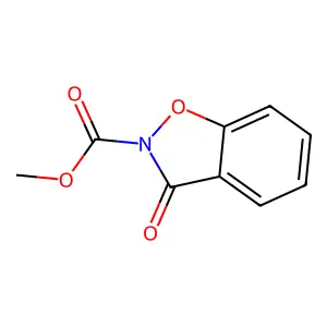 Methyl 3-oxo-1,2-benzoxazole-2-carboxylate structure