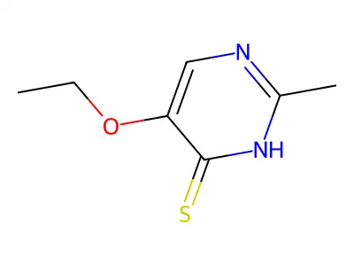 4(1H)-Pyrimidinethione, 5-ethoxy-2-methyl- structure