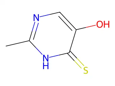 4(1H)-Pyrimidinethione, 5-hydroxy-2-methyl- structure