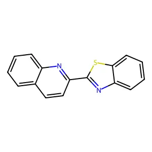 2-Benzothiazol-2-yl-quinoline structure