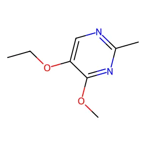 5-Ethoxy-4-methoxy-2-methylpyrimidine structure