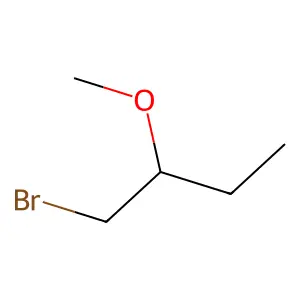 1-Bromo-2-methoxybutane structure