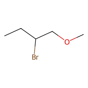 2-Bromo-1-methoxybutane structure