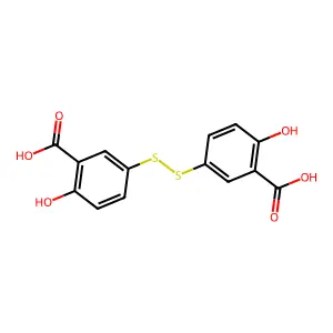 5,5'-二硫代二水杨酸 structure