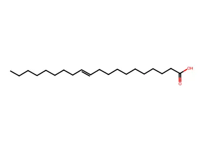 11-二十碳烯酸 structure