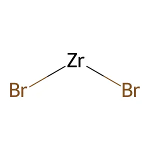 二溴化锆 structure