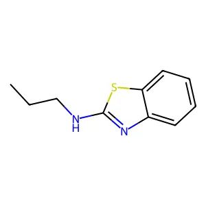 n-Propyl-1,3-benzothiazol-2-amine structure
