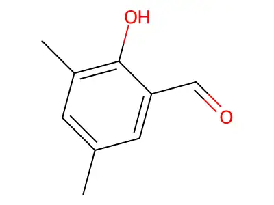 2-Hydroxy-3,5-dimethylbenzaldehyde structure