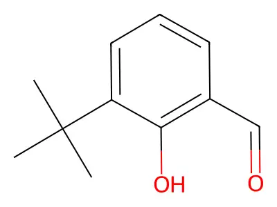 3-tert-Butyl-2-hydroxybenzaldehyde structure
