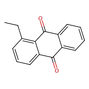 1-Ethyl-9,10-anthraquinone structure