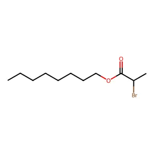 Octyl 2-bromopropanoate structure