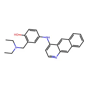 1,3,4-Oxadiazol-2-amine, 5-(1-(4-chlorophenoxy)ethyl)- structure