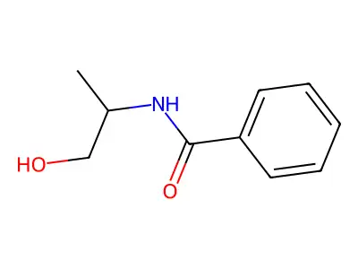 N-(1-hydroxypropan-2-yl)benzamide structure