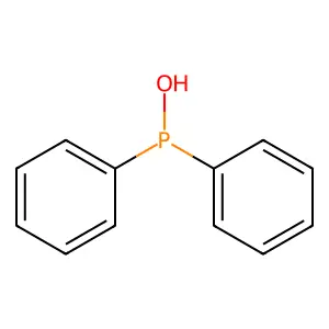 Phosphinous acid, diphenyl- structure