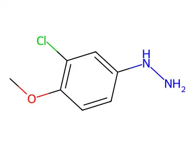 (3-Chloro-4-methoxyphenyl)hydrazine structure