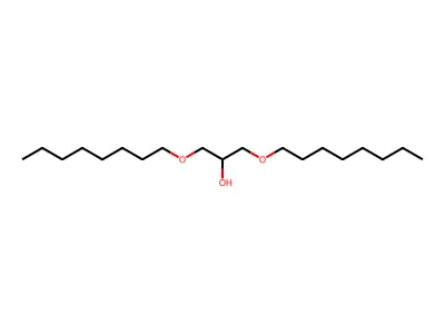 1,3-Dioctyl glyceryl ether structure