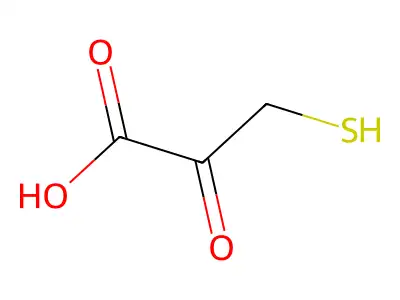 巯基丙酮酸 structure