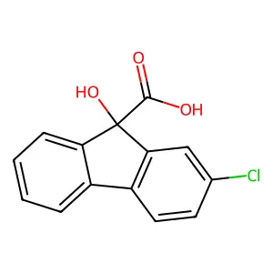 Chlorflurenol structure