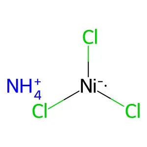 Nickelate(1-), trichloro-, ammonium (1:1) structure