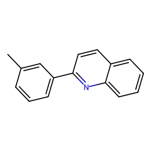 2-(3-Methylphenyl)quinoline structure