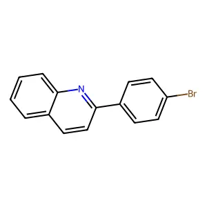 2-(4-Bromophenyl)quinoline structure