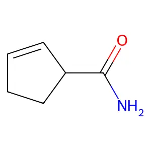 2-环戊烯-1-甲酰胺 structure