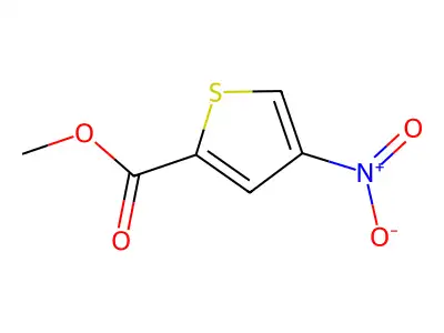 Methyl 4-nitrothiophene-2-carboxylate structure