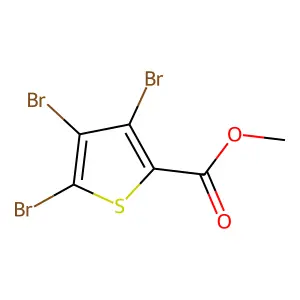 Methyl 3,4,5-tribromothiophene-2-carboxylate structure