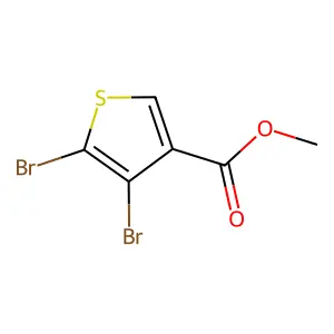 Methyl 4,5-dibromothiophene-3-carboxylate structure