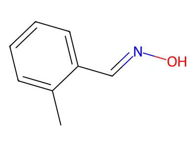 (E)-2-methylbenzaldehyde oxime structure
