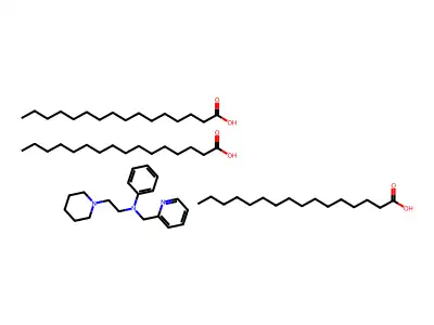 Picoperine tripalmitate structure