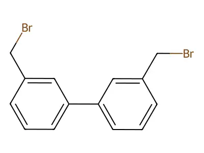 1,1'-Biphenyl, 3,3'-bis(bromomethyl)- structure